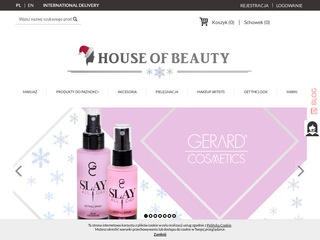 House of Beauty - internetowy sklep kosmetyczny