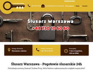 Slusarz-warszawa.pl/ - Ślusarz warszawa