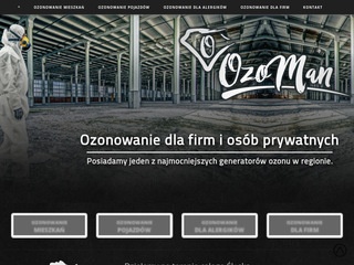 Dezynfekcja ozonem - www.ozoman.pl