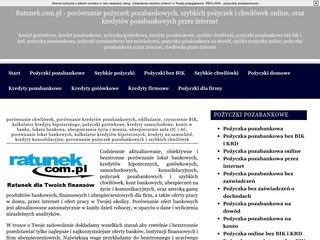 pożyczki pozabankowe - ratunek.com.pl