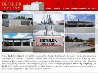 Bloki betonowe - betblok.pl