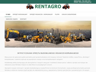 RentAgro.pl wypożyczalnia sprzętów budowlanych