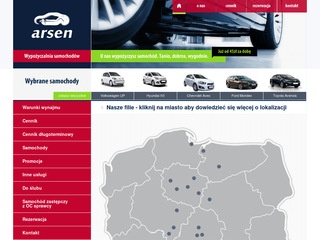 Samochody wypożyczalnia - arsen.net.pl