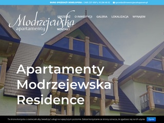 Apartamentymodrzejewska.com/