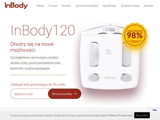InBody120 - profesjonalna analiza składu ciała