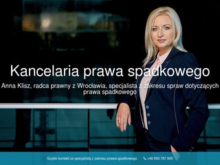 Kancelaria prawna prawo spadkowe Wrocław
