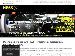 Warsztat samochodowy warszawa - hess.com.pl
