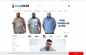 Odzież męska duże rozmiary - sklep internetowy DużyLolek.pl
