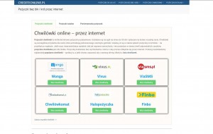 CrediteOnline.pl - pożyczki chwilówki i ratalne online
