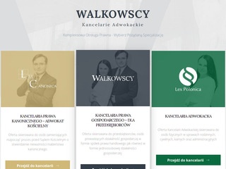 Walkowscy-kancelarie.pl/ - Prawnik