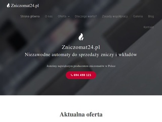 Automaty do sprzedaży zniczy - zniczomat24.pl