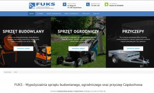 FUKS - Wynajem maszyn budowlanych i ogrodniczych
