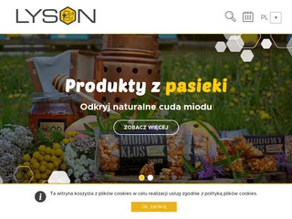 Produkty z pasieki - pasiekalyson.pl