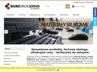 Artykuły biurowe kraków - biurodrukserwis.com.pl