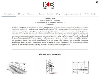Drabiny aluminiowe - kb-inwestycje.pl