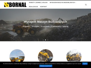 Wynajem maszyn budowlanych - bornal.pl