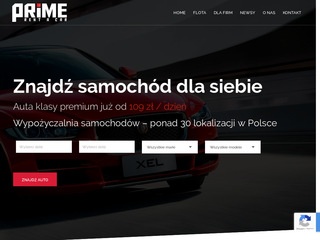 Wypożyczalnia samochodów - primerent.pl