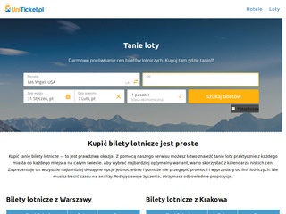Bilety lotnicze - uniticket.pl