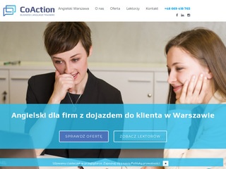 Business english Warszawa - coaction.pl