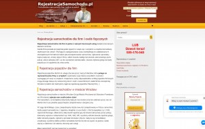 rejestracjasamochodu.pl - Rejestracja pojazdów dla firm i osób fizycznych