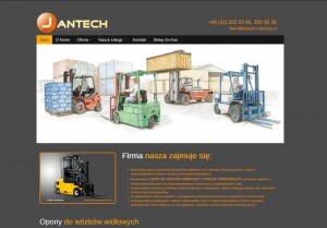 maszyny-jantech.pl - Serwis wózków widłowych i maszyn budowlanych