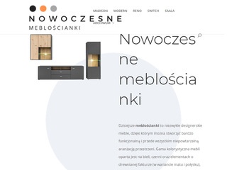 Meblościanki z połyskiem - nowoczesnemebloscianki.pl