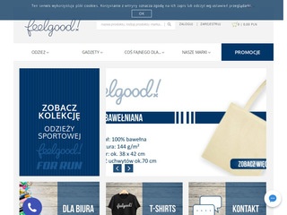 Feelgood – gadżety firmowe i odzież promocyjna z nadrukiem
