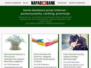 Konto przez internet - napadnabank.pl