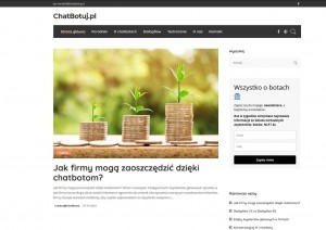 Chatbotuj.pl - wszystko o chatbotach, voicebotach, NLP