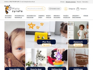 Akcesoria dla dzieci - malazyrafa.pl