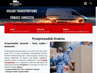 Taxi bagażowe Januszek