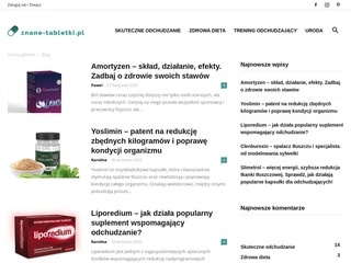 Blog o odchudzaniu - znane-tabletki.pl