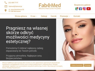 FabMed - zabiegi medycyny estetycznej dla Pań i Panów