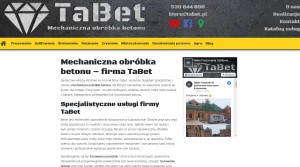 www.tabet.pl Frezowanie posadzek