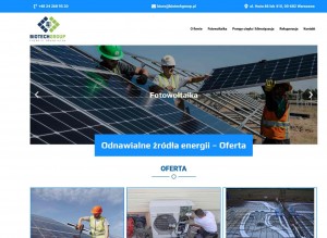 Odnawialne źródła energii - Biotech Group