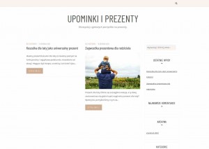 Upominki-Prezenty.pl - portal z pomysłami na upominki i prezenty