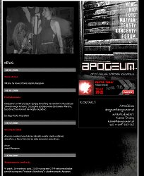 Apogeum - oficjalna strona zespołu