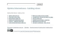Apteka Internetowa - katalog stron
