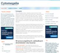 Cytomegalia.org.pl - Cytomegalia - objawy
