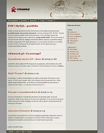 eXtraweb.pl - programista PHP, projektowanie stron internetowych