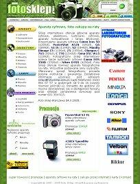 Aparaty cyfrowe Canon, Minolta, Nikon, Olympus. Foto Sklep internetowy