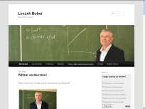 Leszek Bober - nauczyciel fizyki