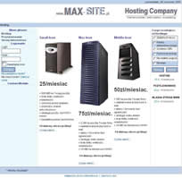 tani hosting, najlepsze strony internetowe - max-site - Hosting