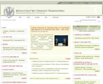 Ministerstwo Obrony Narodowej - serwis internetowy