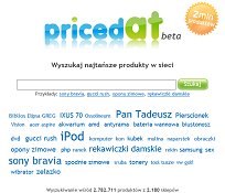 Wyszukiwarka produktów priced.at