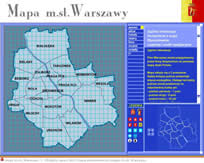 Mapa m.st. Warszawy