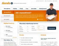 Wyszukiwarka i porównywarka usług kurierskich - Alarado.pl 