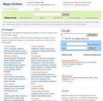 Allegro Archiver - archiwum Allegro