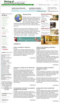 Biolog.pl - przyrodniczy portal informacyjny - biologia, biotechnologia, ekologia