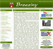 Brzeziny - strona miasta Brzeziny